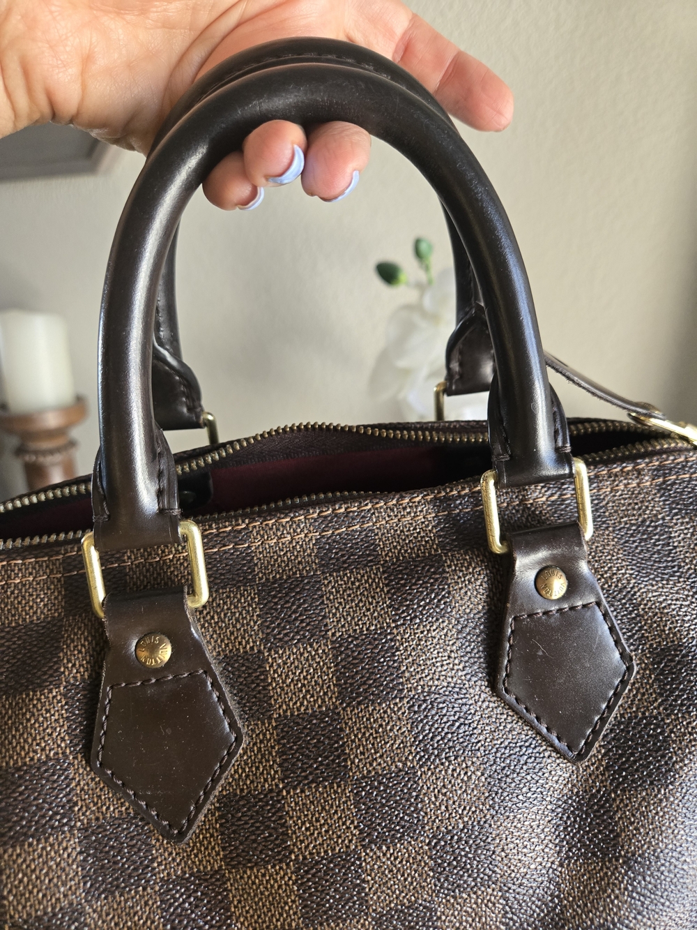 Louis Vuitton Speedy Damier 25 - Picture 9 of 13